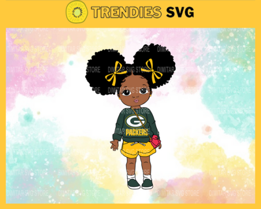 Green Bay Packers Svg NFL Football Svg Sport Svg Competition Svg League Svg Girl Svg Design 3700