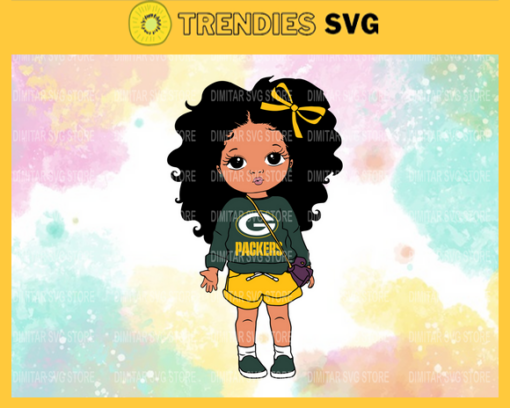 Green Bay Packers Svg NFL Football Svg Sport Svg Competition Svg League Svg Girl Svg Design 3701