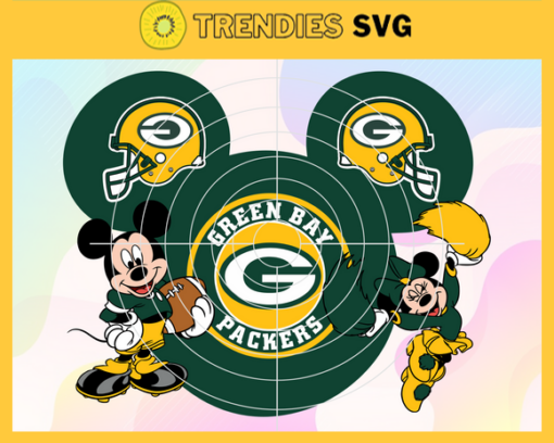 Green Bay Packers Svg Packers Svg Packers Disney Mickey Svg Packers Logo Svg Mickey Svg Football Svg Design 3710