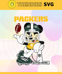Green Bay Packers Svg Packers Svg Packers Mickey Svg Packers Logo Svg Sport Svg Football Svg Design 3716