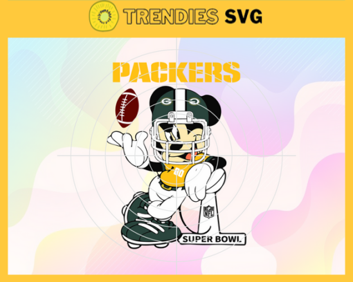 Green Bay Packers Svg Packers Svg Packers Mickey Svg Packers Logo Svg Sport Svg Football Svg Design 3716