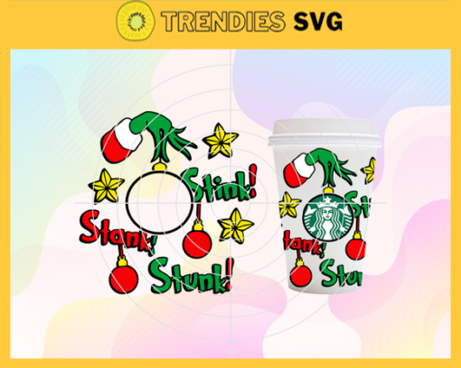 Grinch Christmas Starbucks Cold Cup Svg Starbucks cold cup 24 oz Svg Merry Christmas Svg Grinch Santa Claus Svg Christmas Svg Grinch Svg Design 3731