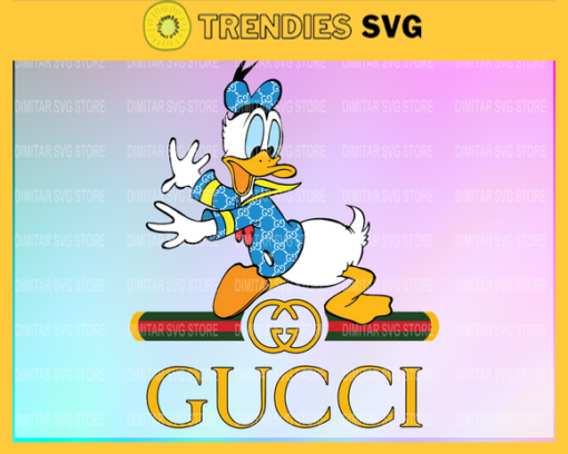 Gucci Disney Inspired printable graphic art Donald Duck Donald Duck SVG PNG EPS DXF PDF Gucci Logo Design 3885