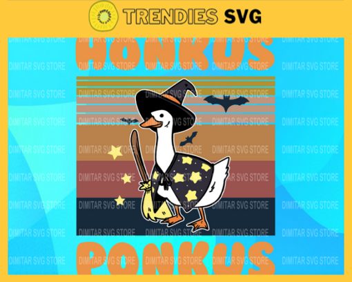 Honkus Ponkus svg Witches Duck Cute Honkus Ponkus svg hokus pokus svg Witches Duck svg Halloween svg Svg for Cricut Silhouette Design 3998