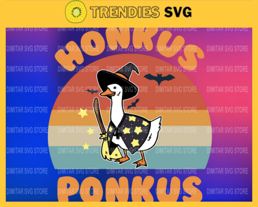Honkus Ponkus svg Witches Duck Cute Honkus Ponkus svg hokus pokus svg Witches Duck svg Halloween svg Svg for Cricut Silhouette Design 3999