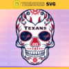 Houston Texans Skull NFL Svg Pdf Dxf Eps Png Silhouette Svg Download Instant Design 4110