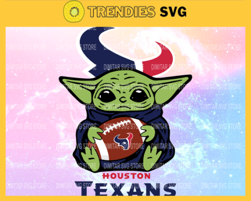 Houston Texans YoDa NFL Svg Pdf Dxf Eps Png Silhouette Svg Download Instant Design 4147