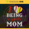 I Love Being A Sports Mom Svg Mom svg Baseball Mom Svg Mothers Day Messy Svg Bun Women Svg Baseball Mom Svg Design 4403