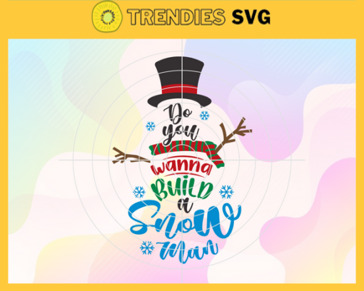 In the Meadow We Can Build a Snowman Svg Christmas Svg Snowman Svg Cute Snowman Svg Christmas Snowman Svg Let It Snow Svg Design 4699