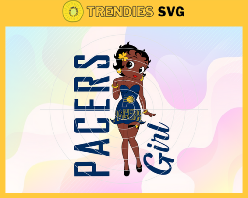 Indiana Pacers Svg Pacers Svg Pacers Back Girl Svg Pacers Logo Svg Girl Svg Black Queen Svg Design 4708