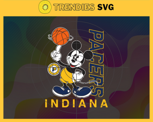 Indiana Pacers Svg Pacers Svg Pacers Disney Mickey Svg Pacers Logo Svg Mickey Svg Basketball Svg Design 4709