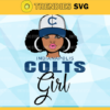 Indianapolis Colts Girl NFL Svg Pdf Dxf Eps Png Silhouette Svg Download Instant Design 4753