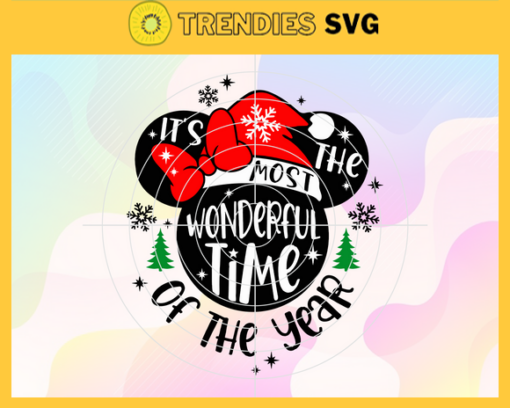 Its The Most Wonderful Time Of The Year Svg Christmas Svg its the most wonderful time Of the year svg Mickey Santa Svg Design 4887