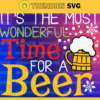 Its the most wonderful time for a beer svg christmas svg png dxf eps digital file Design 4886 Design 4886