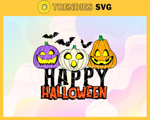 Jacks and Bats Svg Happy Halloween Svg Pumpkin Svg Halloween Pumpkin Svg Horror Characters Svg Horror Movie Svg Design 5013