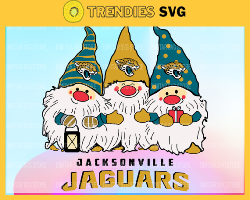 Jacksonville Jaguars And Triples Gnomes Sport Svg Gnomes Svg Football NFL Team Design 5019