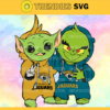 Jacksonville Jaguars Baby Yoda And Grinch NFL Svg Instand Download Design 5021 Design 5021
