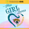 Jacksonville Jaguars Girl NFL Svg Pdf Dxf Eps Png Silhouette Svg Download Instant Design 5058