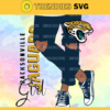 Jacksonville Jaguars Girl with Jean Svg Pdf Dxf Eps Png Silhouette Svg Download Instant Design 5061
