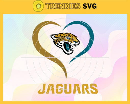 Jacksonville Jaguars Heart NFL Svg Jacksonville Jaguars Jacksonville svg Jacksonville Heart svg Jaguars svg Jaguars Heart svg Design 5066