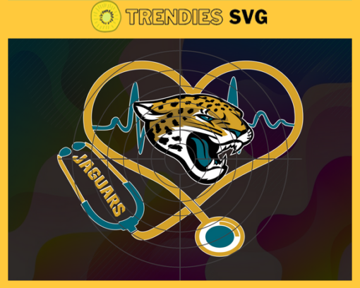 Jacksonville Jaguars Heart Stethoscope Svg Jaguars Nurse Svg Nurse Svg Jaguars Svg Jaguars Png Jaguars Logo Svg Design 5068