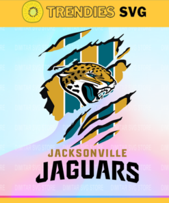 Jacksonville Jaguars Scratch NFL Svg Pdf Dxf Eps Png Silhouette Svg Download Instant Design 5093