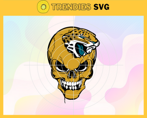 Jacksonville Jaguars Skull NFL Svg Jacksonville Jaguars Jacksonville svg Jacksonville Skull svg Jaguars svg Jaguars Skull svg Design 5096