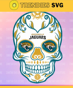 Jacksonville Jaguars Skull NFL Svg Pdf Dxf Eps Png Silhouette Svg Download Instant Design 5098