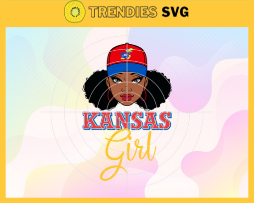 Jayhawk Black Girl Svg Kansas Jayhawks Svg Jayhawk Svg Jayhawk Logo svg Jayhawk Girl Svg NCAA Girl Svg Design 5164