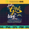 Just A Girl In Love With Her Rams Svg Los Angeles Rams Svg Rams svg Rams Girl svg Rams Fan Svg Rams Logo Svg Design 5370