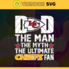 Kansas City Chiefs Dad The Man The Myth The Legend Svg Fathers Day Gift Footbal ball Fan svg Dad Nfl svg Fathers Day svg Chiefs DAD svg Design 5469