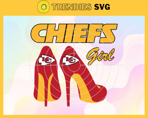 Kansas City Chiefs Girl NFL Svg Kansas City Kansas svg Kansas Girl svg Chiefs svg Chiefs Girl svg Design 5485