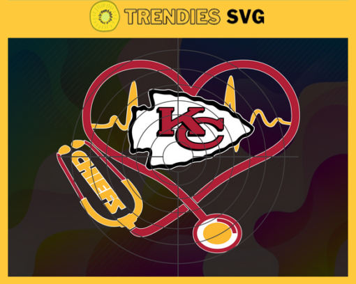 Kansas City Chiefs Heart Stethoscope Svg Chiefs Nurse Svg Nurse Svg Chiefs Svg Chiefs Png Chiefs Logo Svg Design 5498