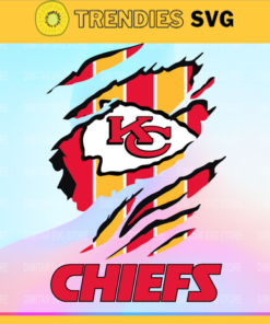 Kansas City Chiefs Scratch NFL Svg Pdf Dxf Eps Png Silhouette Svg Download Instant Design 5522