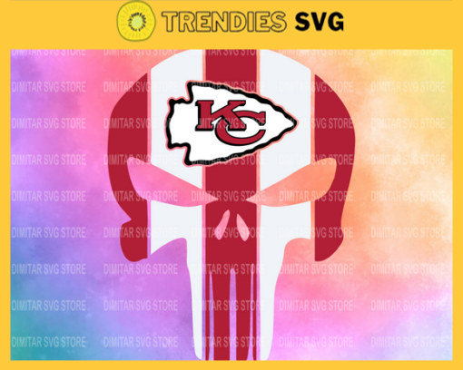 Kansas City Chiefs Skull NFL Svg Kansas City Kansas svg Kansas Skull svg Chiefs svg Chiefs Skull svg Design 5523