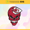 Kansas City Chiefs Skull NFL Svg Kansas City Kansas svg Kansas Skull svg Chiefs svg Chiefs Skull svg Design 5525
