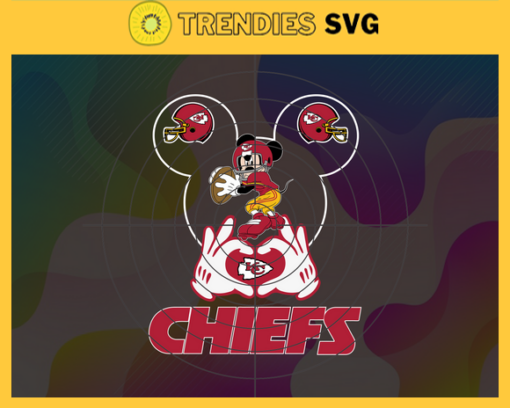 Kansas City Chiefs Svg Chiefs Svg Chiefs Disney Mickey Svg Chiefs Logo Svg Mickey Svg Football Svg Design 5538