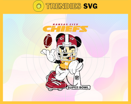 Kansas City Chiefs Svg Chiefs Svg Chiefs Mickey Svg Chiefs Logo Svg Sport Svg Football Svg Design 5547