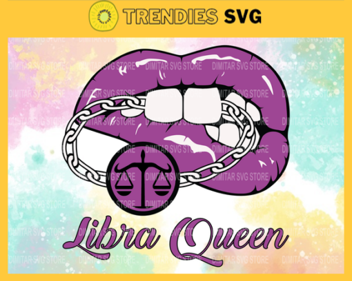 Libra queen Svg Eps Png Pdf Dxf Birthday gift Svg Design 5676