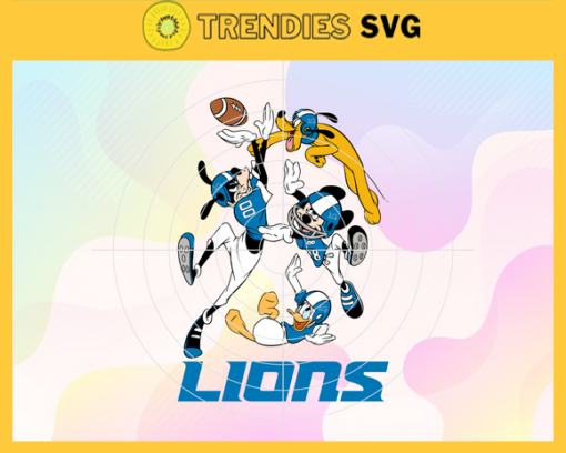 Lions Disney Team Svg Detroit Lions Svg Lions svg Lions Disney svg Lions Fan Svg Lions Logo Svg Design 5693