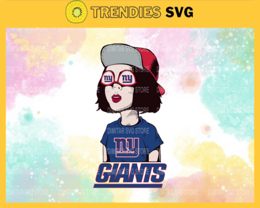 Little Girl Svg New York Giants Svg New York svg Giants Svg Girl Svg Queen Svg Design 5720