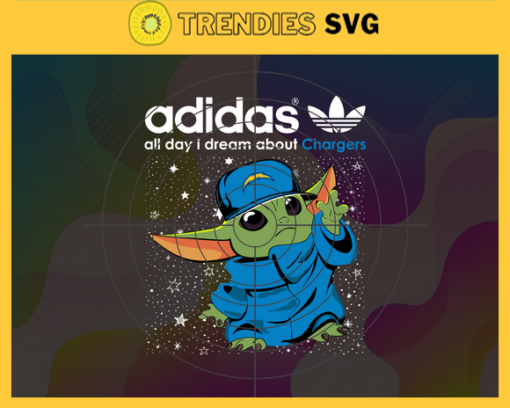 Los Angeles Chargers Baby Yoda Adidas Svg Los Angeles Chargers Los Angeles svg LA Baby Yoda svg Chargers svg Chargers Baby Yoda svg Design 5752