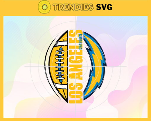 Los Angeles Chargers Ball Svg Chargers svg Chargers Girl svg Chargers Fan Svg Chargers Logo Svg Chargers Team Design 5754