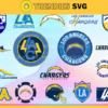 Los Angeles Chargers Bundle Logo SVG PNG EPS DXF PDF Football Design 5763