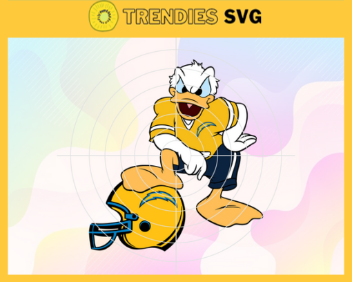 Los Angeles Chargers Donald Duck NFL Svg Los Angeles Chargers Los Angeles svg LA Donald Duck svg Chargers svg Chargers Donald Duck svg Design 5778