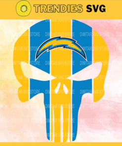 Los Angeles Chargers Skull NFL Svg Los Angeles Chargers Los Angeles svg LA Skull svg Chargers svg Chargers Skull svg Design 5824