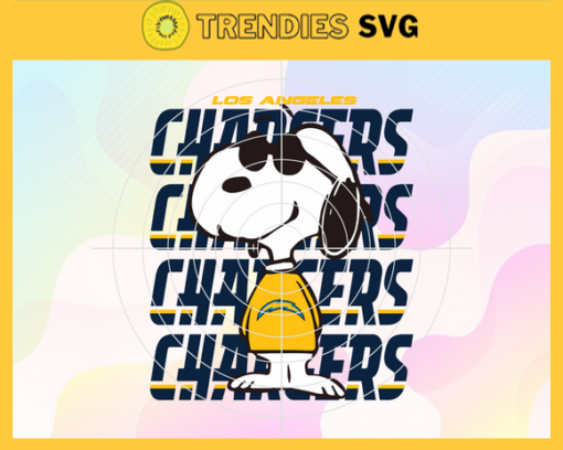 Los Angeles Chargers Snoopy NFL Svg Los Angeles Chargers Los Angeles svg LA Snoopy svg Chargers svg Chargers Snoopy svg Design 5833