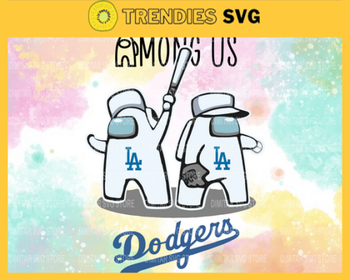 Los Angeles Dodgers Among Us Svg Eps Png Dxf Pdf Baseball SVG files Design 5874