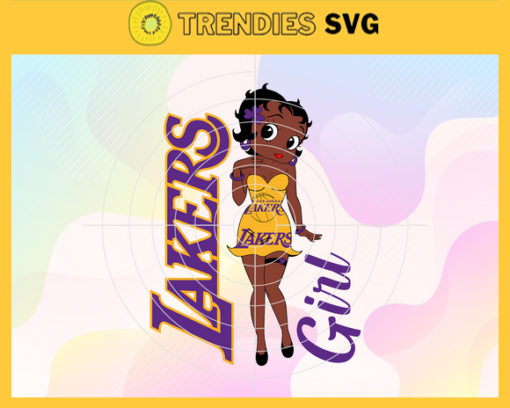 Los Angeles Lakers Svg Lakers Svg Lakers Back Girl Svg Lakers Logo Svg Girl Svg Black Queen Svg Design 5886