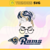 Los Angeles Rams Girl NFL Svg Los Angeles Rams Rams svg Rams Girl svg Rams Girl svg Black Girl svg Design 5928